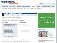 Tablet Screenshot of anzeigen.die-glocke.de